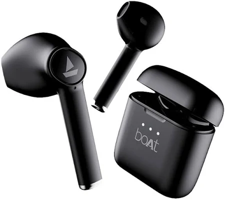 boAt Aird Bluetooth  (Active Black, True Wireless)